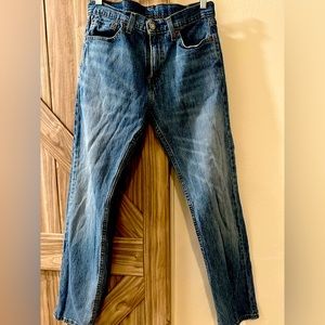 Mens Levis 30x32 Distressed Look